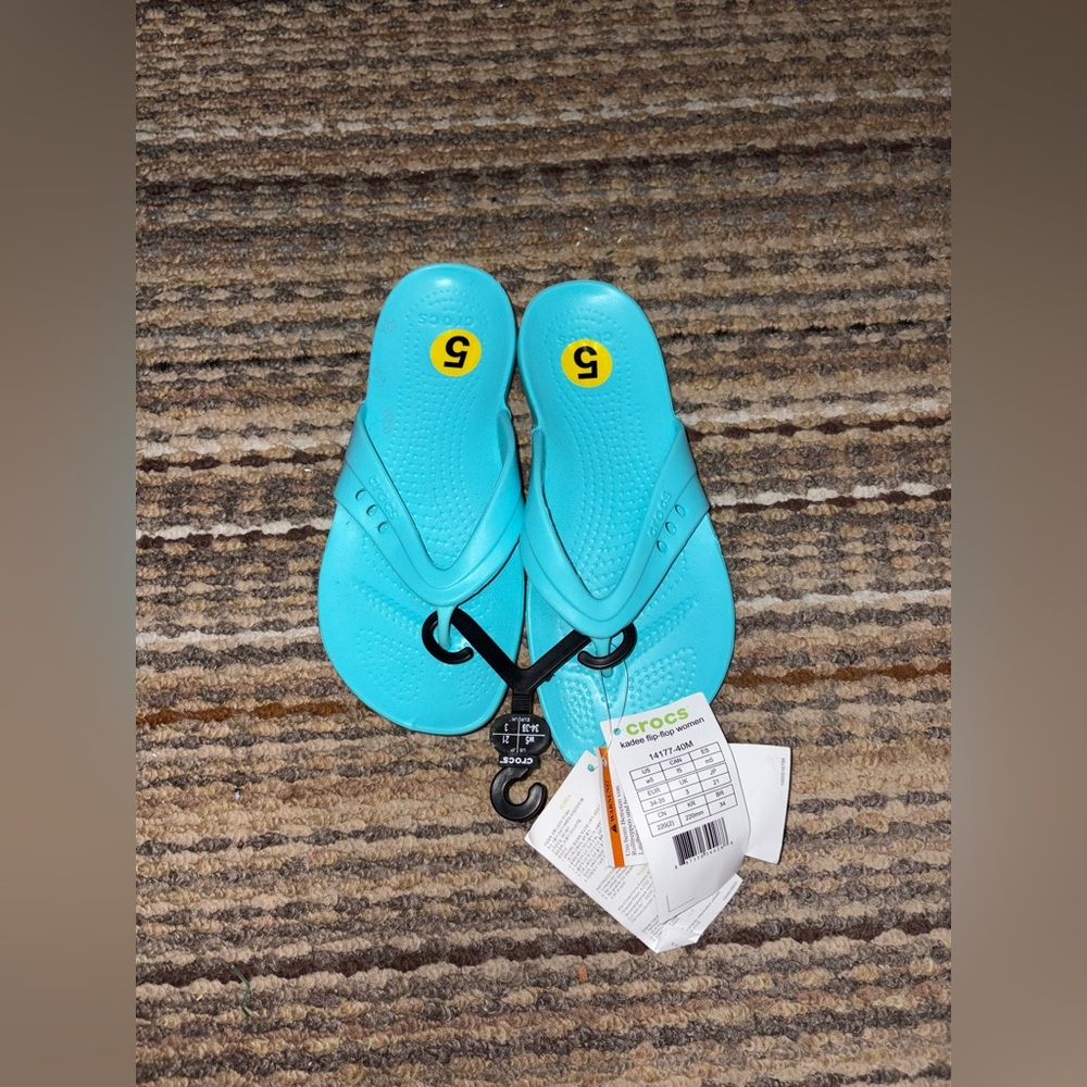 Croc Blue Sandals (NWT)